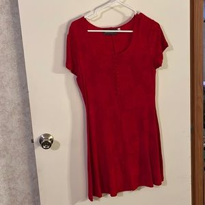 Red dress